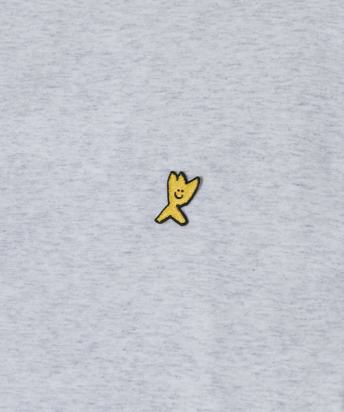 Wacky WiLLy(ワッキーウィリー)の「シグニチャーキキワッペン半袖Tシャツライトグレー(Tシャツ/カットソー・レディース・その他・MEDIUM/LARGE/X-LARGE/XX-LARGE/X-SMALL/SMALL)」の5枚目の写真