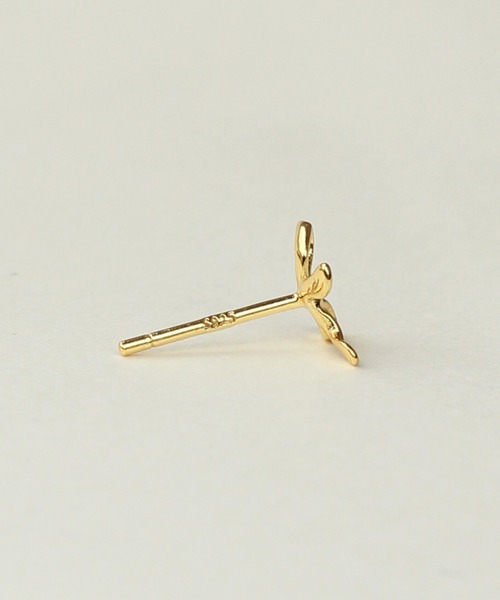 NOIR DE POUPEE（ノワールドプーペ）の「【WEB限定】silver925 ミニリボンピアス（ピアス（両耳用）・レディース・シルバー/ゴールド・FREE）」の8枚目の写真