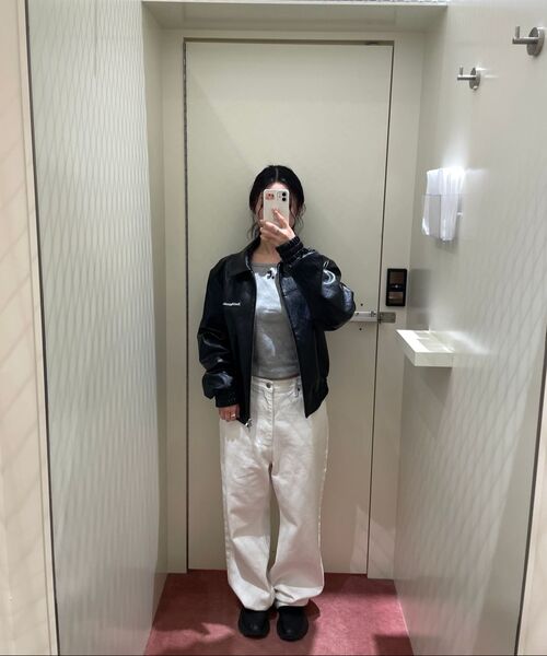 Rest&Recreation(レストアンドレクリエーション)の「U-NECK RAGLAN TOP - GREY(Tシャツ/カットソー・レディース・グレー・ONE)」の7枚目の写真