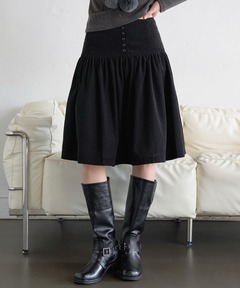 ホリデイ　サーマルプロフリースタックミニスカート THERMAL PRO FLEECE TUCK MINI SKIRT サーマルプロフリースタックミニ