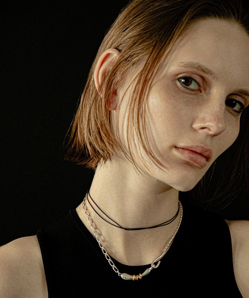 LAPUIS(ラピュイ)の「LAPUIS(ラピュイ) Flow Coil choker(チョーカー・レディース・マルチ/ゴールド・FREE)」の9枚目の写真