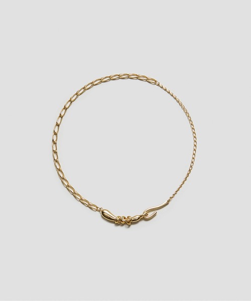 LAPUIS(ラピュイ)の「LAPUIS(ラピュイ) Flow Coil choker(チョーカー・レディース・マルチ/ゴールド・FREE)」の13枚目の写真