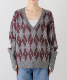 IENA｜イエナのニット/セーター（グレー/灰色系・Vネック）通販 - ZOZOTOWN