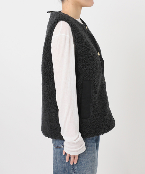 Spick & Span（スピックアンドスパン）の「Barbour/バブアー dulsie liner（その他アウター・レディース・ブラック/アイボリー/カーキ・10）」の21枚目の写真