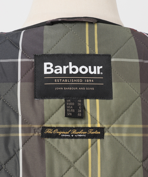 Spick & Span（スピックアンドスパン）の「Barbour/バブアー dulsie liner（その他アウター・レディース・ブラック/アイボリー/カーキ・10）」の5枚目の写真