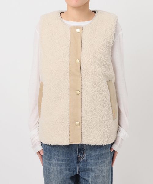 Spick & Span（スピックアンドスパン）の「Barbour/バブアー dulsie liner（その他アウター・レディース・ブラック/アイボリー/カーキ・10）」の8枚目の写真