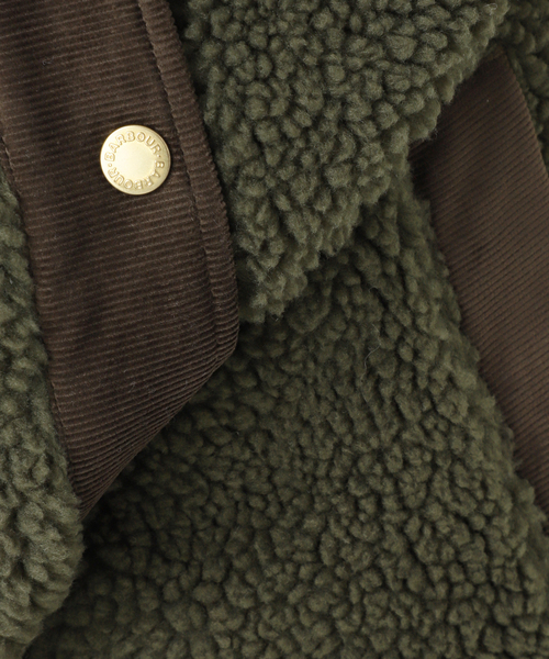 Spick & Span（スピックアンドスパン）の「Barbour/バブアー dulsie liner（その他アウター・レディース・ブラック/アイボリー/カーキ・10）」の4枚目の写真