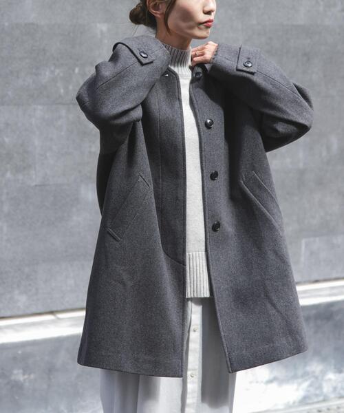 FORK&SPOON ウールノーカラーコート（その他アウター）｜FORK&SPOON