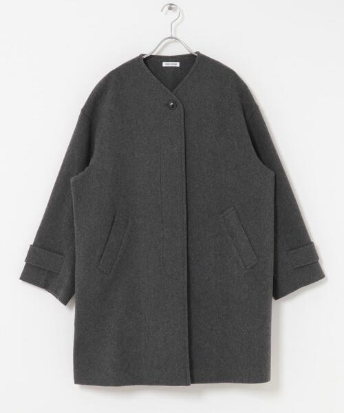 FORK&SPOON　ウールノーカラーコート BEIGE URBAN RESEARCH DOORS｜FORK&SPOON ウールノーカラーコート | Rakuten