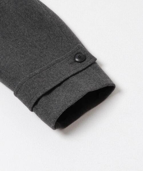 FORK&SPOON（フォークアンドスプーン）の「FORK&SPOON　ウールノーカラーコート（その他アウター・レディース・チャコールグレー/ベージュ/ネイビー・1）」の15枚目の写真