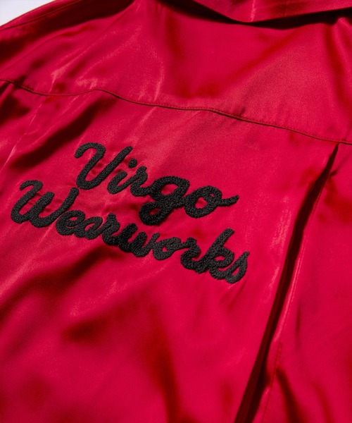 VIRGOwearworks（ヴァルゴウェアワークス）の「LUXE BOWLING SATIN SHIRT（シャツ/ブラウス・メンズ・ホワイト/レッド/ブラック・2/3/4）」の13枚目の写真