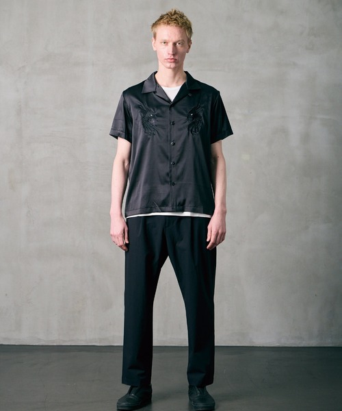 VIRGOwearworks（ヴァルゴウェアワークス）の「LUXE BOWLING SATIN SHIRT（シャツ/ブラウス・メンズ・ホワイト/レッド/ブラック・2/3/4）」の17枚目の写真