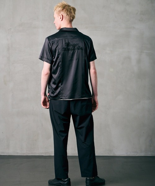 VIRGOwearworks（ヴァルゴウェアワークス）の「LUXE BOWLING SATIN SHIRT（シャツ/ブラウス・メンズ・ホワイト/レッド/ブラック・2/3/4）」の19枚目の写真