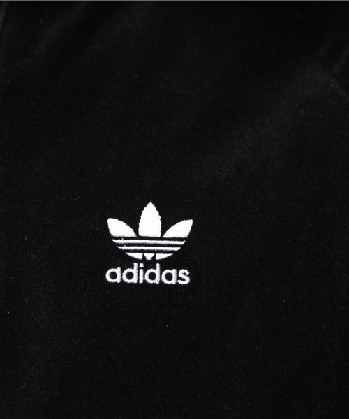 adidas（アディダス）の「【adidas】VELOUR TRACKSUIT（ブルゾン・メンズ・ブラック・X-SMALL/SMALL）」の7枚目の写真