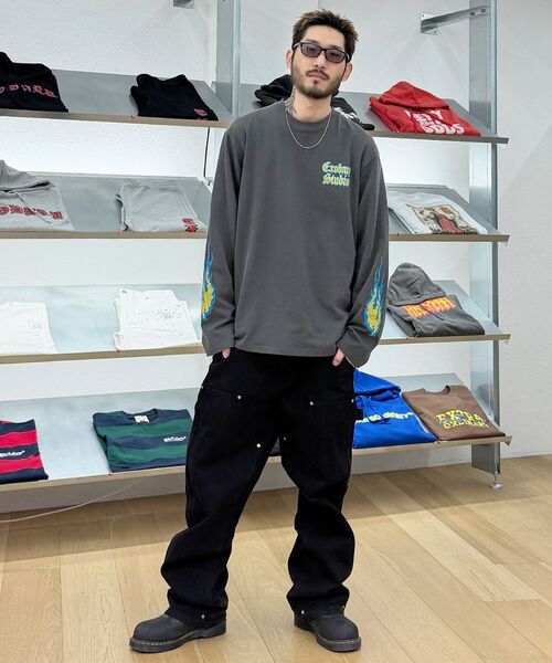 EXTRAORDINARY(エクストラオーディナリー)の「DOUBLE KNEE DENIM BLACK(デニムパンツ・メンズ・その他・LARGE/MEDIUM/X-LARGE/XX-LARGE/SMALL)」の16枚目の写真