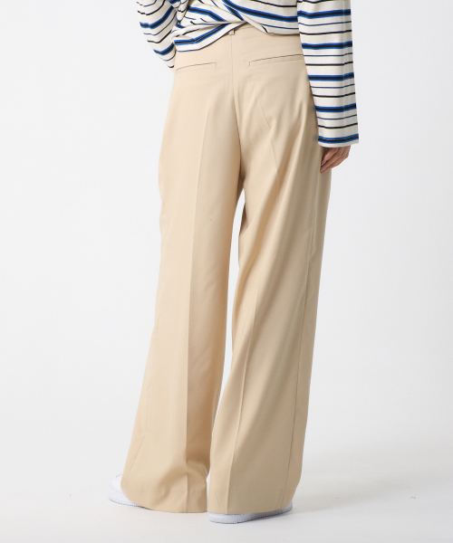 UNKNOWN PLANET(アンノウンプラネット)の「ツーピンタックスラックス ベージュ(スラックス・レディース・その他・SMALL/MEDIUM/LARGE)」の3枚目の写真