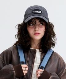 MACNI（マクニ）の「LOGO PATCH NYLON DEEP CAP CHARCOAL（キャップ）」