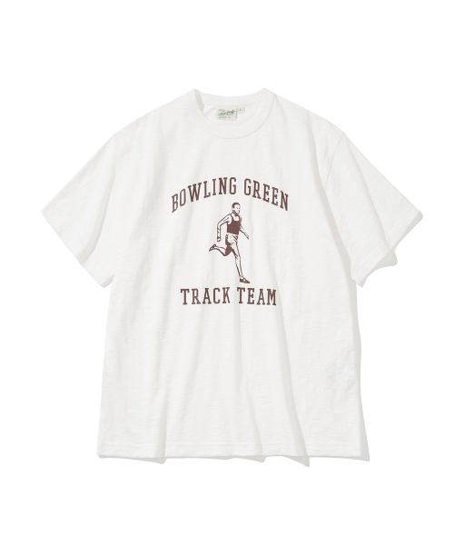 UNIFORM BRIDGE(ユニフォームブリッジ)の「bowling green slub s/s tee off white(Tシャツ/カットソー・メンズ・その他・X-LARGE/LARGE/SMALL/MEDIUM)」の1枚目の写真