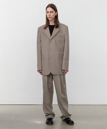 INSILENCE（インサイロンス）の「【PRTPRTコラボ】ワイドベルテッドパンツ ASH BEIGE（スラックス）」