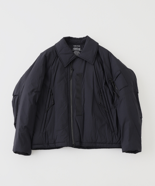 Product Twelve(プロダクトトゥエルブ)の「Product Twelve (プロダクト トゥエルブ) Primaloft Puffer ジャケット(その他アウター・メンズ・ライトグレー/ブラック・1/2)」の1枚目の写真