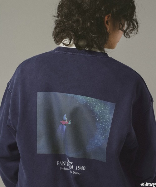 Disney（ディズニー）の「【FANTASIA/ファンタジア】ミッキープリントスウェット（スウェット・メンズ・その他19/グレー系その他/ネイビー・LARGE/MEDIUM）」の21枚目の写真