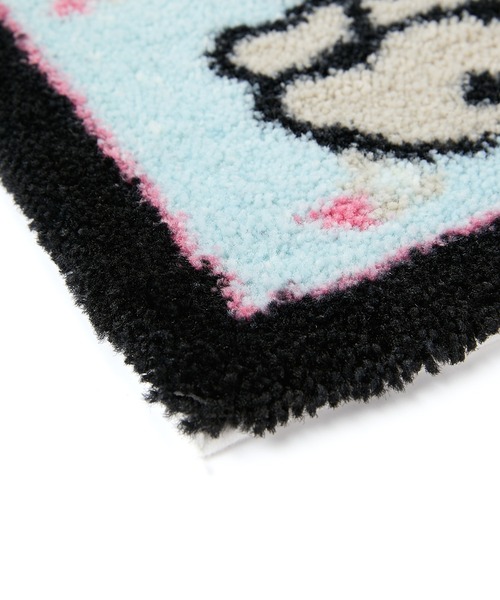 Casselini（キャセリーニ）の「Casselini HOME(キャセリーニ ホーム)くまとうさぎラグ（ラグ/マット・レディース・ブルー/イエロー・FREE）」の9枚目の写真