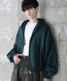 ASTRONOMY（アストロノミー）の「Buyer's Select/【短丈】袖タックダブルZIPパーカー（パーカー）」