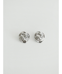 August Harmony（オーガストハーモニー）の「Gemma Rose Earring - Silver（ピアス（両耳用））」