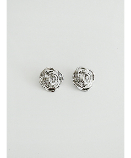 August Harmony(オーガストハーモニー)の「Gemma Rose Earring - Silver(ピアス(両耳用)・レディース・その他・FREE)」の1枚目の写真