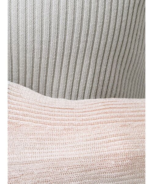 dazzlin（ダズリン）の「ビッグリボンシアーカフスニットトップス（ニット/セーター・レディース・グレー/ブラック/アイボリー/ピンク・FREE）」の7枚目の写真