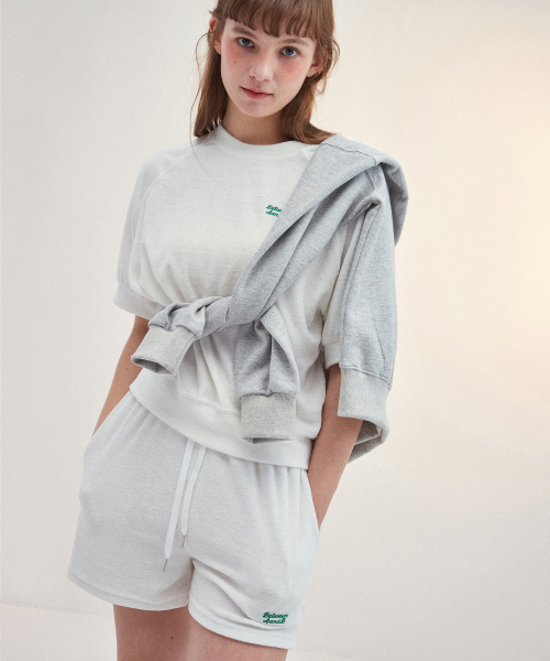 Between A and B（ビトウィーンエイアンドビー）の「テリーバンディングショーツ[ホワイト]（その他パンツ・レディース・その他・FREE）」の4枚目の写真