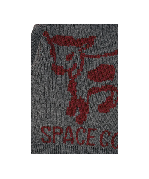 ERTR（イーアールティーアール）の「Space Cow Cowichan Knit Jacket Grey（ニット/セーター・レディース・その他・SMALL/LARGE）」の6枚目の写真
