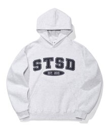 SLIT STUDIO（エスリットスタジオ）の「STSD アーチロゴ フードパーカー メランジグレー（パーカー）」