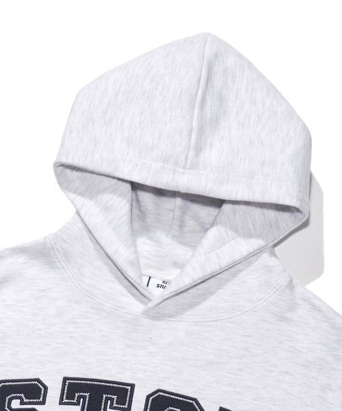 SLIT STUDIO(エスリットスタジオ)の「STSD アーチロゴ フードパーカー メランジグレー(パーカー・レディース・その他・SMALL/MEDIUM/LARGE/X-LARGE)」の4枚目の写真