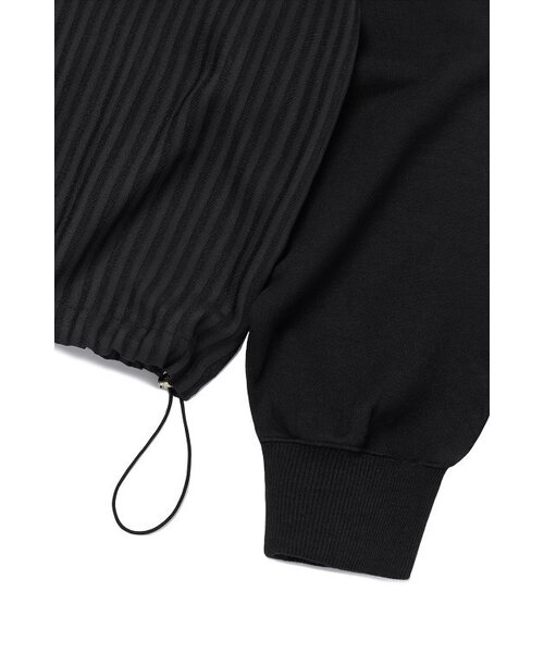 CURRENT（カレント）の「SIGNATURE SHEER SWEATSHIRT [BLACK]（スウェット・レディース・その他・FREE）」の5枚目の写真