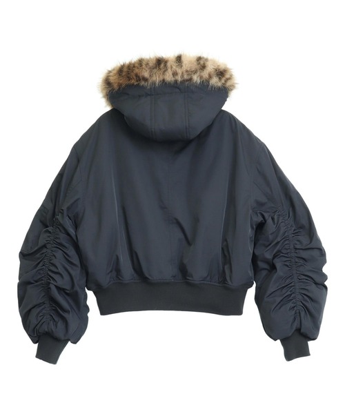 レオパードファー N2B 中綿 ブルゾン（ブルゾン）｜ANAP（アナップ）の