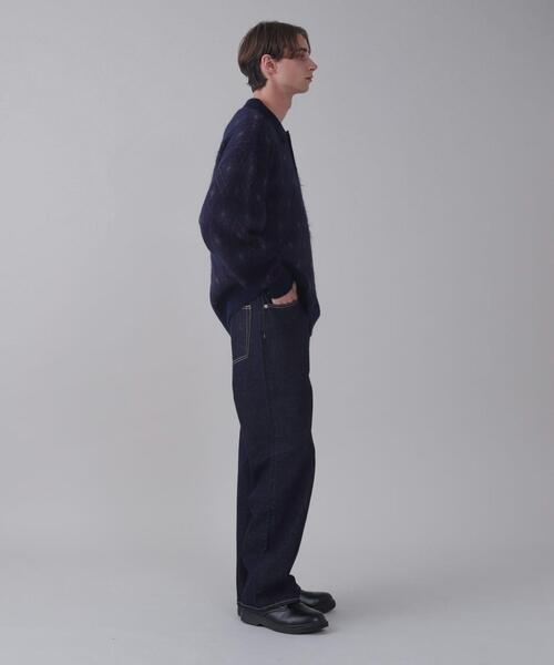 BROWNY（ブラウニー）の「BROWNY/アーガイルニットポロ（ニット/セーター・メンズ・ブラック/ワイン/ネイビー・LARGE/MEDIUM）」の16枚目の写真