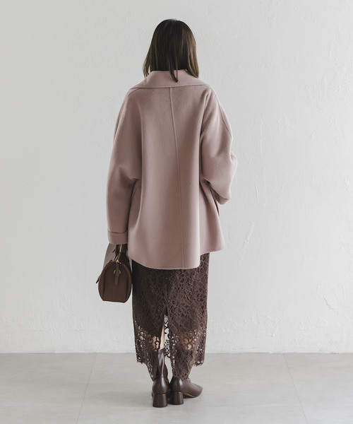 セール】《追加》キャメルミックスリバージップコート（その他アウター