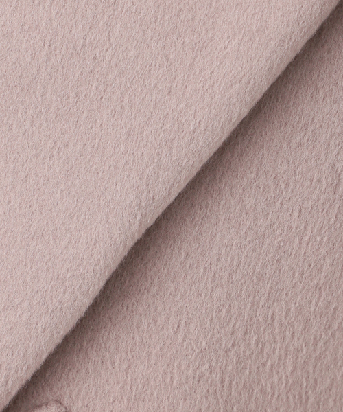 Noble（ノーブル）の「《追加》キャメルミックスリバージップコート（その他アウター・レディース・ホワイト系その他/モカ・36/38）」の4枚目の写真