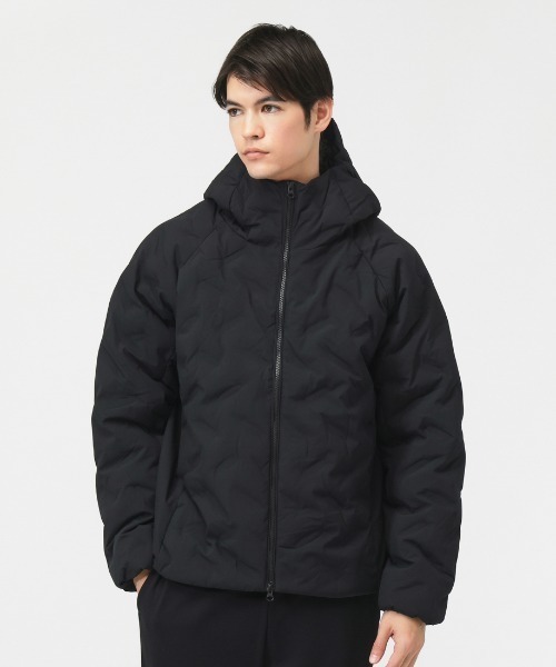 ティゴラ TIGORA アルミ蓄熱パデッドフードジャケット THERMOLITE(R