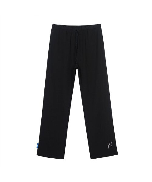 NEUFETBLEU（ヌフエブル）の「NEB semi wide pants (black)（スウェットパンツ・レディース・その他・FREE）」の2枚目の写真