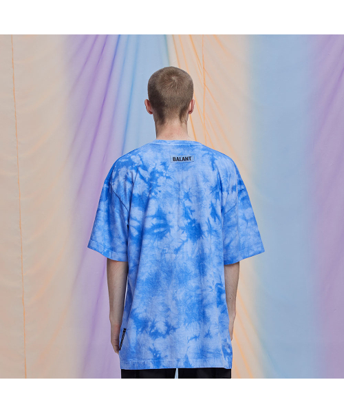 BALANT(バラント)の「マーブルリングミニロゴポケットTシャツ - ブルー(Tシャツ/カットソー・メンズ・その他・MEDIUM/LARGE)」の3枚目の写真
