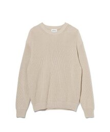 7 Gauge Crew Neck Knit (Oatmeal)