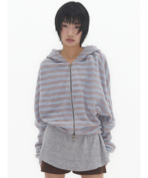 EXPIRED GIRL（エクスパイアードガール）の「Comfy Wing Hoodie Zip-Up Dusty Blue（パーカー）」