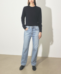 90s MID-RISE STRAIGHT-LEG JEANS_BLUE
