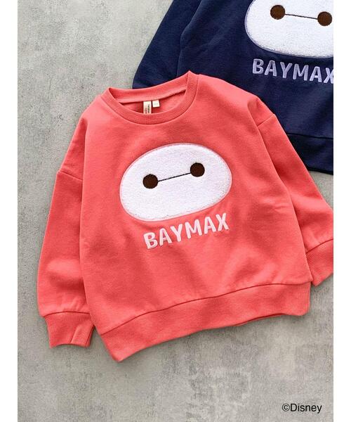 セール】【Disney】ベイマックス/刺繍アップリケトレーナー（Tシャツ