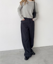 CANAL JEAN | El mar　フラップポケットコーデュロイパンツ 裏起毛(その他パンツ)