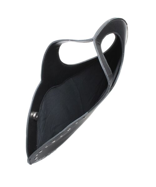 CALNAMUR（カルナムール）の「ビッグハートバッグ（ハンドバッグ・レディース・レッド/ブラック/シルバー・FREE）」の21枚目の写真