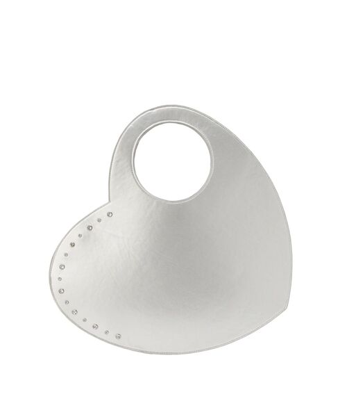 CALNAMUR(カルナムール)の「ビッグハートバッグ(ハンドバッグ・レディース・レッド/ブラック/シルバー・FREE)」の6枚目の写真