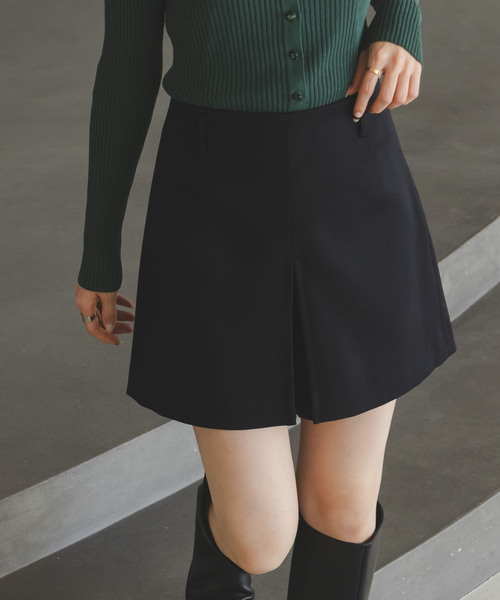 Noble（ノーブル）の「ダブルクロスショートパンツ（その他パンツ・レディース・ブラック/グレー・36/38）」の3枚目の写真